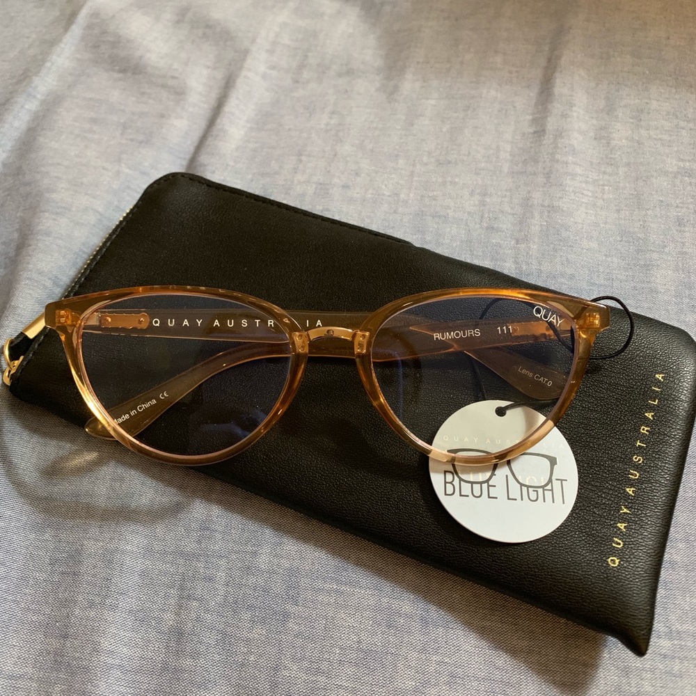 Quay Australia Rumours Blue Light Glasses